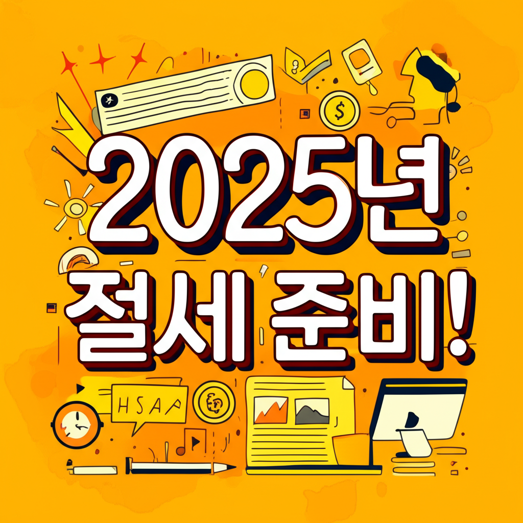 2025년 절세 준비!