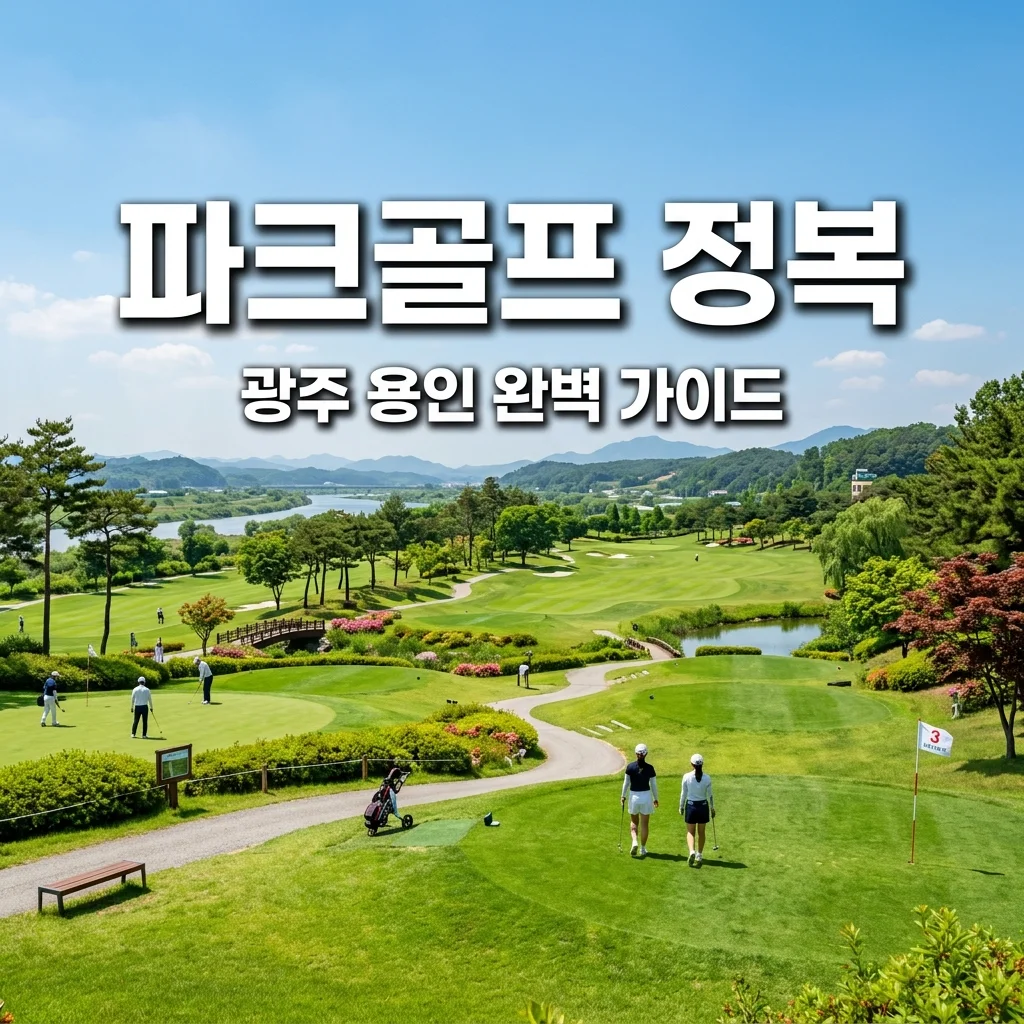 경기 광주 용인 파크골프장 위치 영업시간 주차 안내 및 추천 TOP 5 총정리