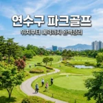 인천 연수구 파크골프장 위치 및 영업시간 주차 안내 총정리 (송도달빛공원 중심)