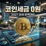 2027 코인 과세 확정! 세금 0원 만드는 법과 비트코인 노후 준비 전략