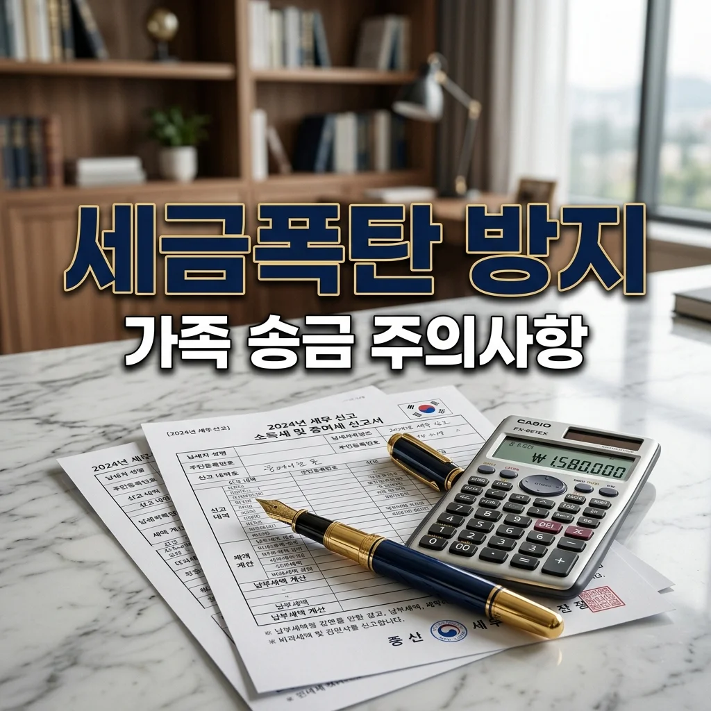 가족 간 송금 증여세 피하는 법: 생활비·차용증 주의사항 총정리
