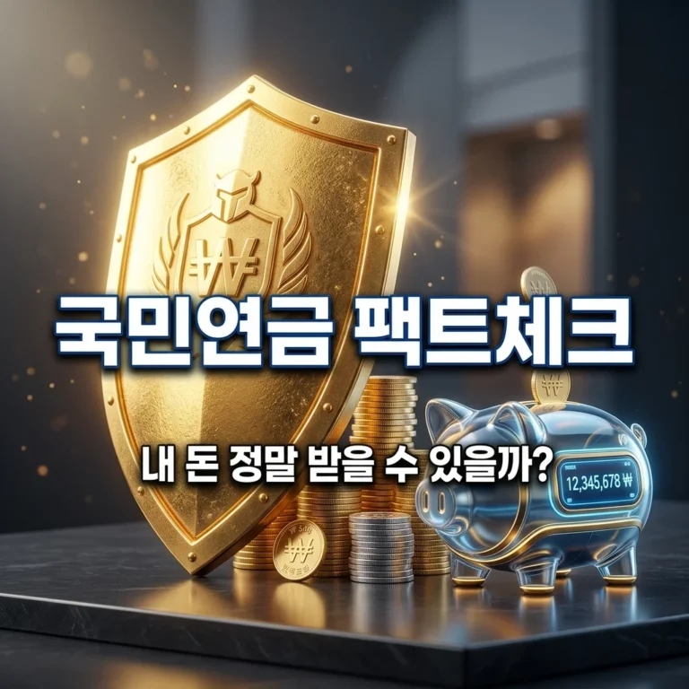 국민연금 나중에 못 받나요? 국가 지급 보장과 수익률 팩트체크