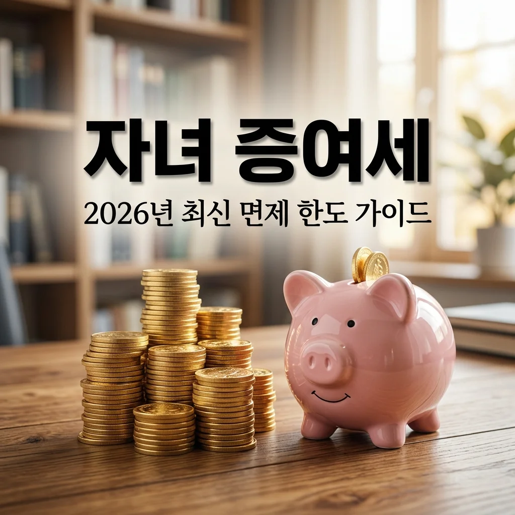 자녀 증여세 계산 방법 완벽 가이드: 면제 한도와 절세 꿀팁 정리