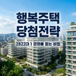 전월세난에 행복주택 2822대 1 돌파! 서울 공공임대 당첨 전략 3가지