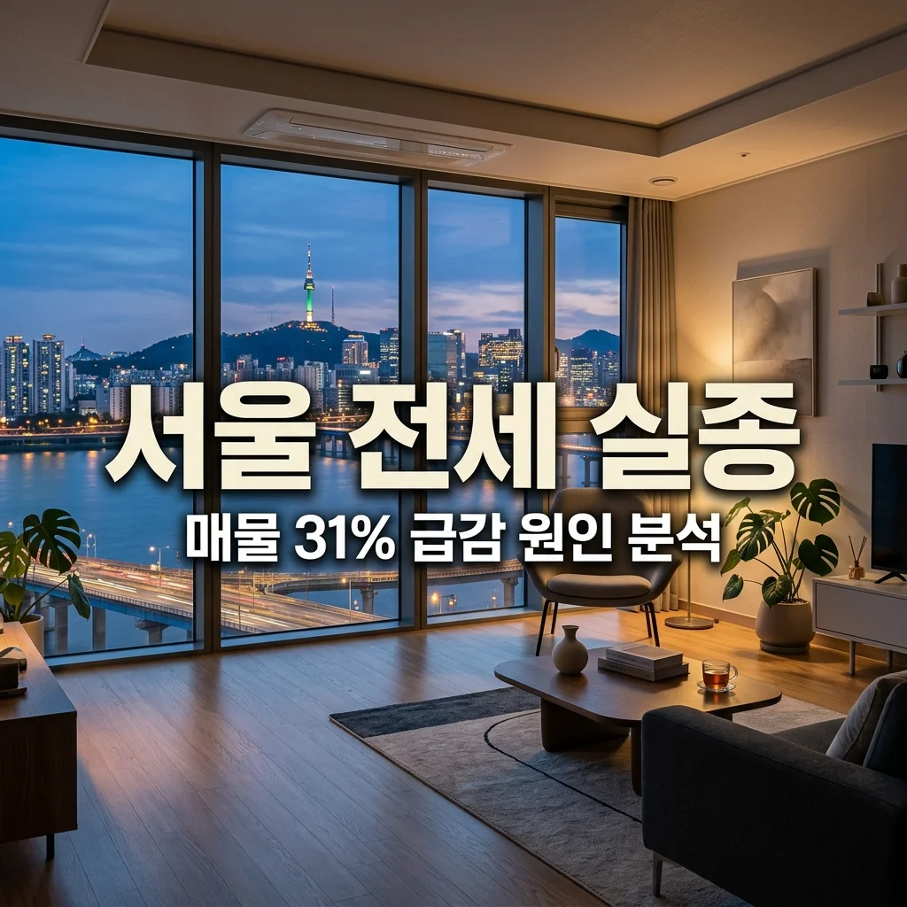 서울 전세 매물 31% 감소 경실련 발표 분석과 세입자 생존 전략