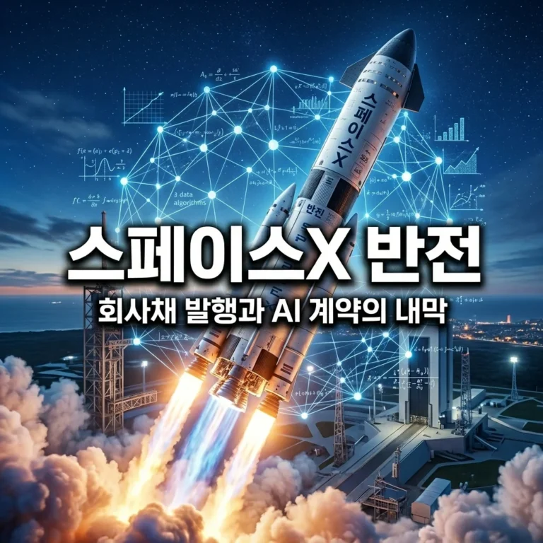 스페이스X IPO 후 회사채 발행 이유와 리플렉션AI 10조 계약의 의미