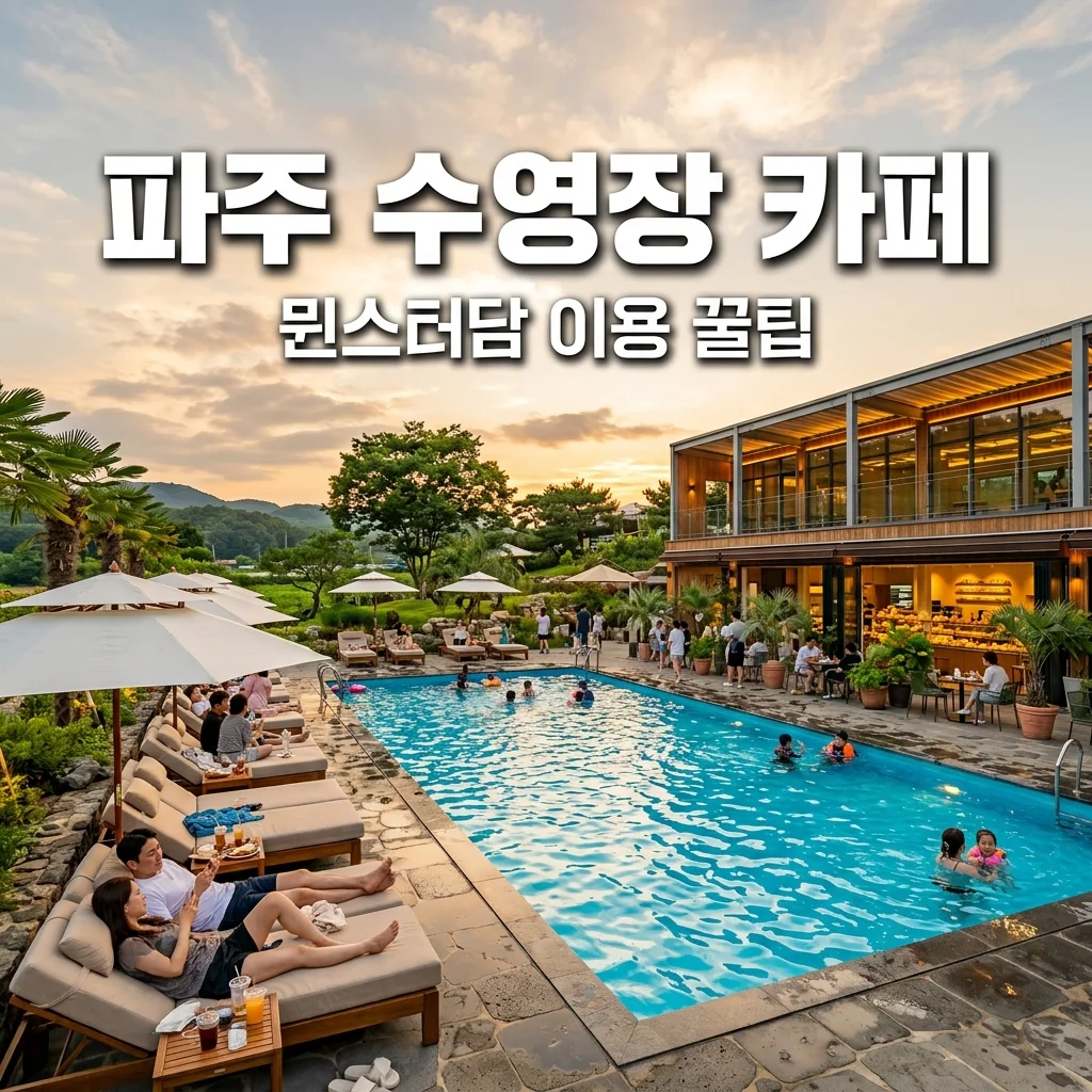 파주 뮌스터담 수영장 카페 요금 및 이용 팁! 생생정보 2556회 방영