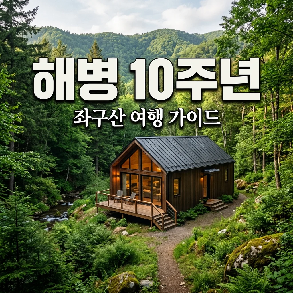 예비역 해병 10주년 여행, 증평 좌구산자연휴양림 완벽 가이드