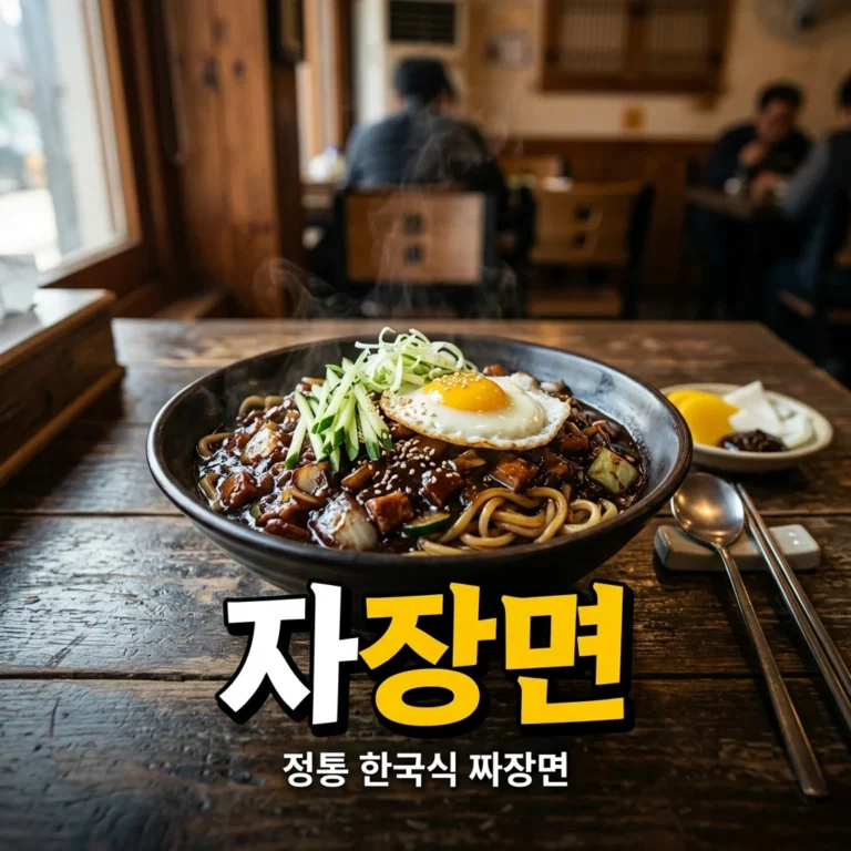 인천 짜장면 맛집 복생원, 놀라운 가성비와 맛의 비결
