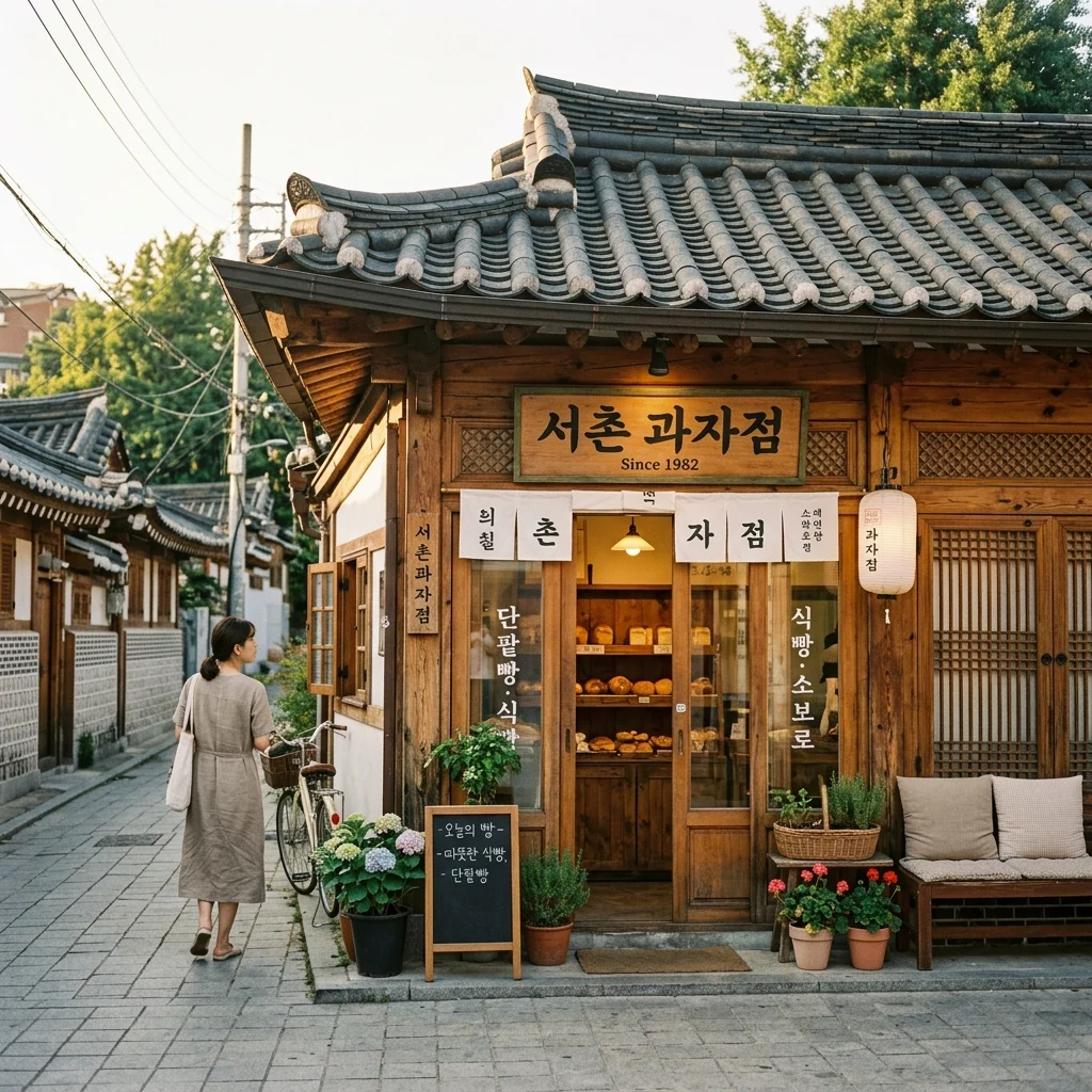 종로 팔판길의 숨은 명소, 서울구경 기와빵집