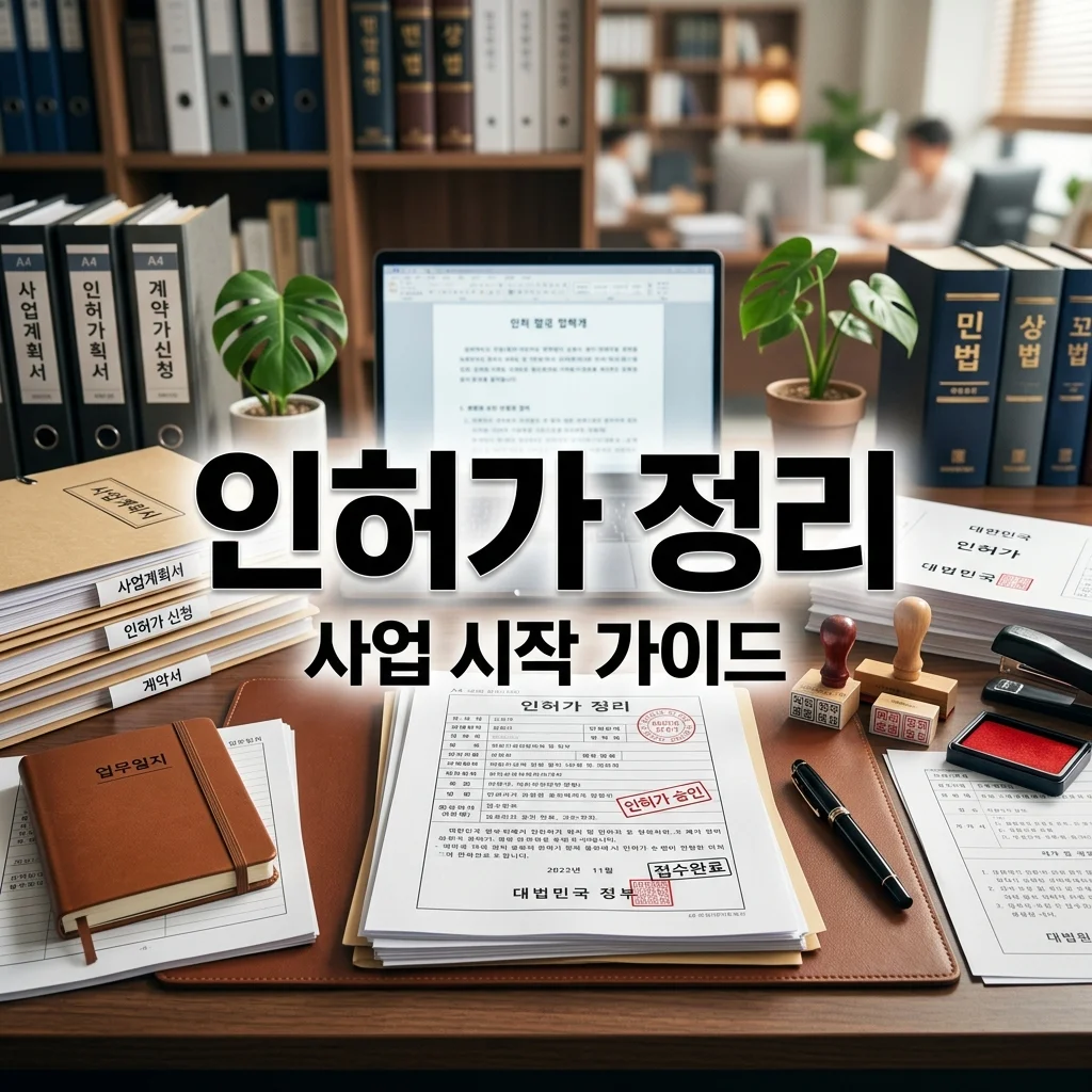 허가 등록 신고 면허 차이 핵심 정리, 사업 시작 전 필수 체크