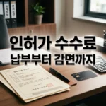 인허가 수수료 납부 방법과 감면 대상 완벽 정리