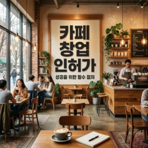 카페 창업 인허가 완벽 가이드: 필수 서류와 절차 5단계