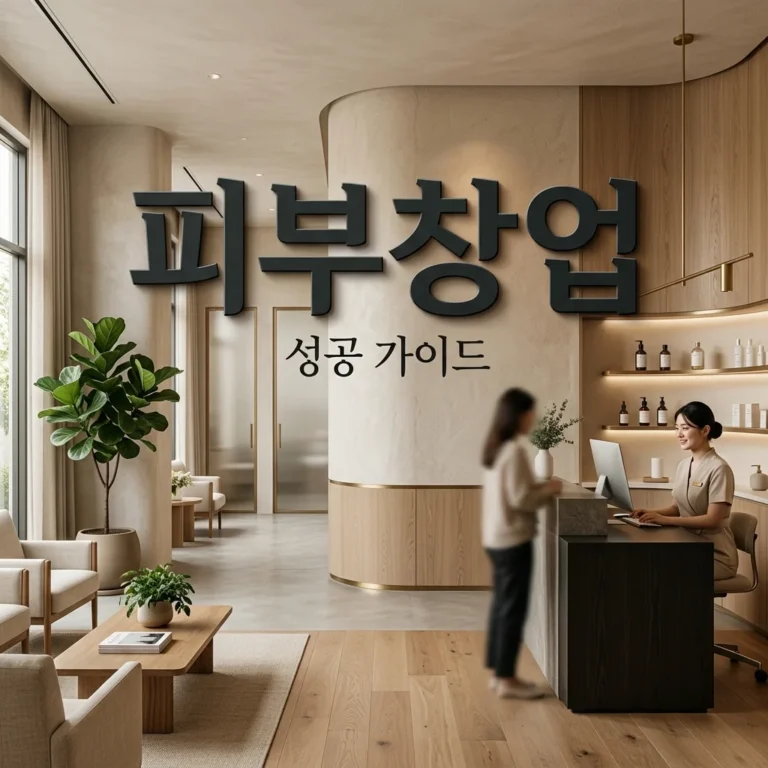 피부관리실 창업, 성공을 위한 5단계 로드맵 및 필수 체크리스트