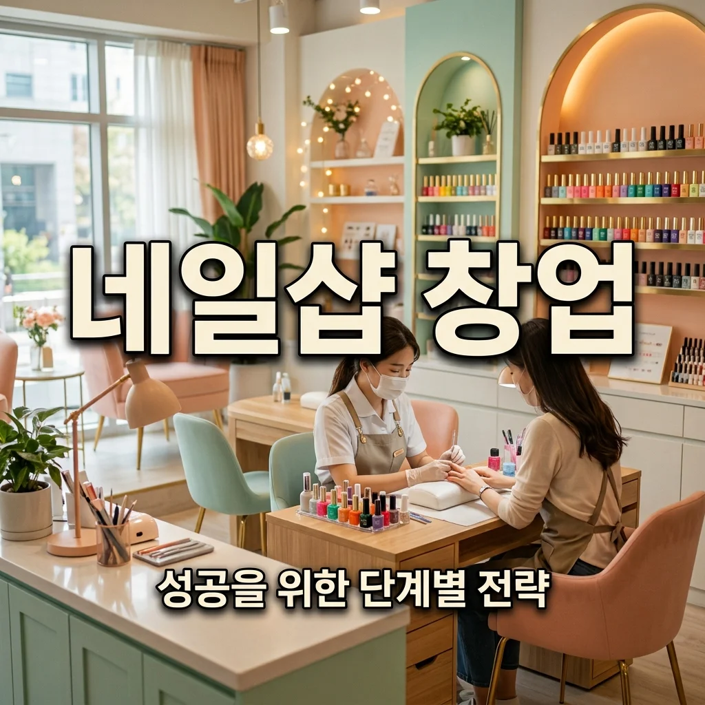 네일샵 창업 성공 전략: 1인샵 비용부터 자격증 준비까지 완벽 가이드
