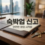 숙박업 신고 방법 및 절차, 무허가 적발 피하는 핵심 가이드