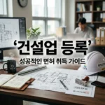 건설업 등록 핵심 가이드: 2026년 필수 요건과 절차 완벽 정리