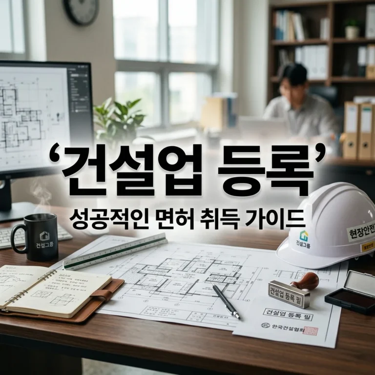 건설업 등록 핵심 가이드: 2026년 필수 요건과 절차 완벽 정리