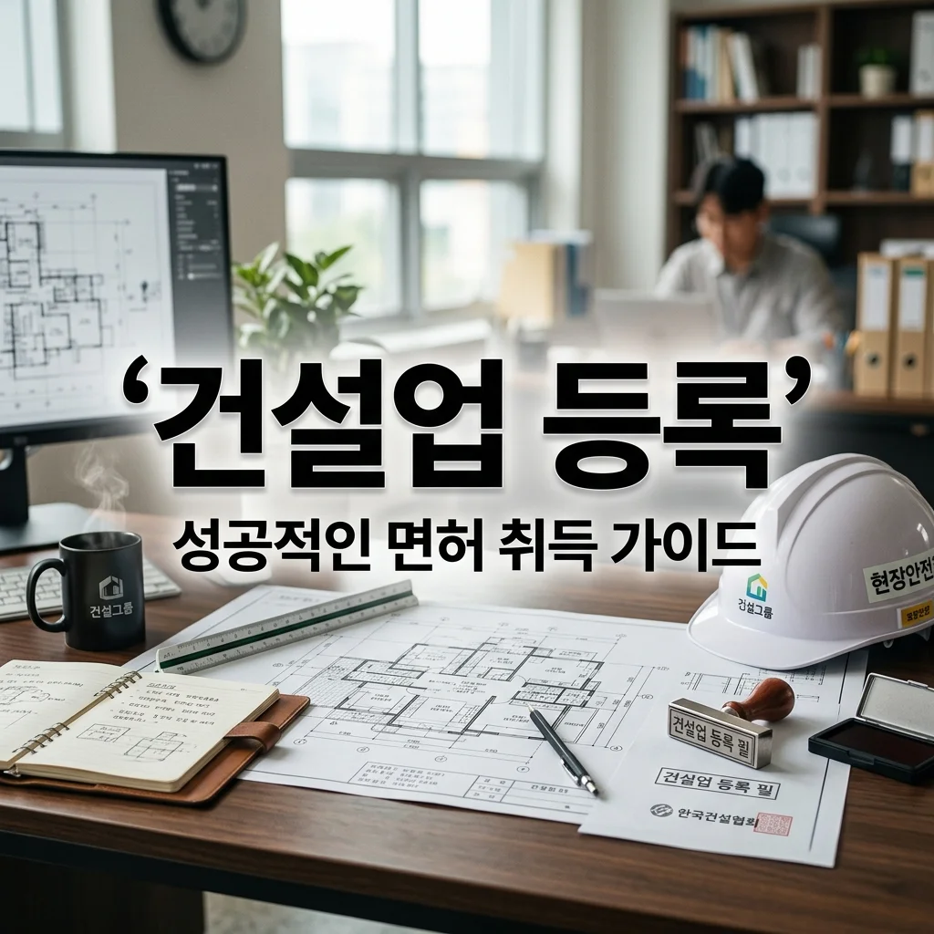 건설업 등록 핵심 가이드: 2026년 필수 요건과 절차 완벽 정리