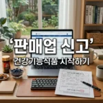 건강기능식품 판매업 신고 절차와 준비물, 이것만 알면 끝!
