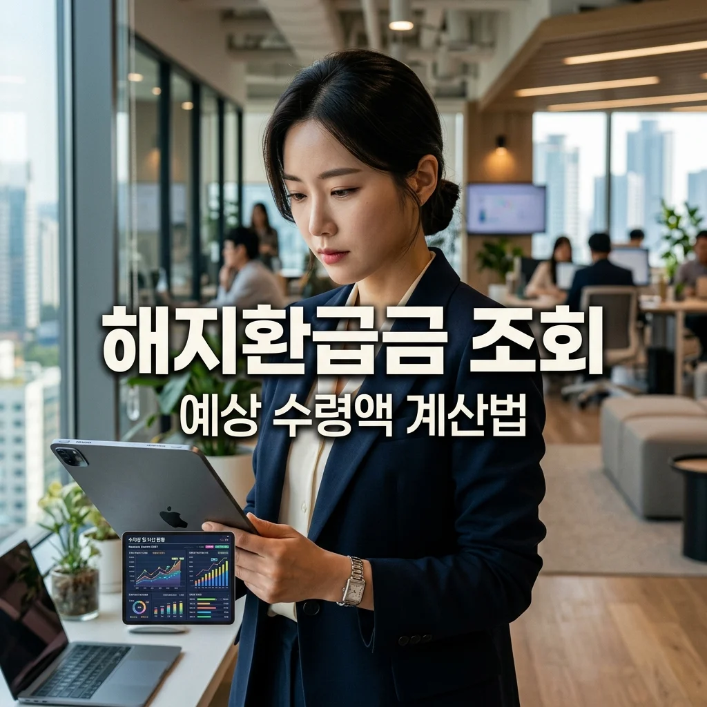 노란우산공제 해지환급금 조회 방법과 예상 수령액 확인하기