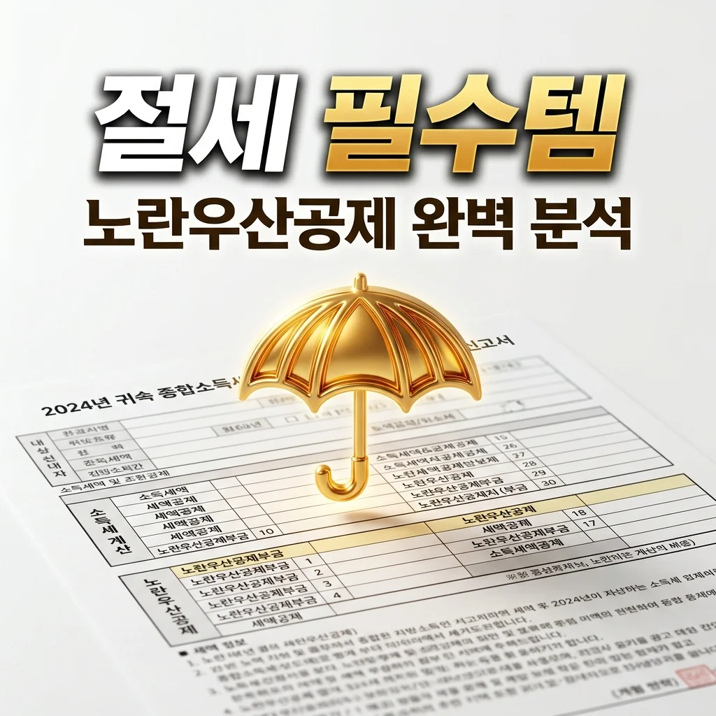노란우산공제 세금 혜택과 해지 시 과세 기준 총정리