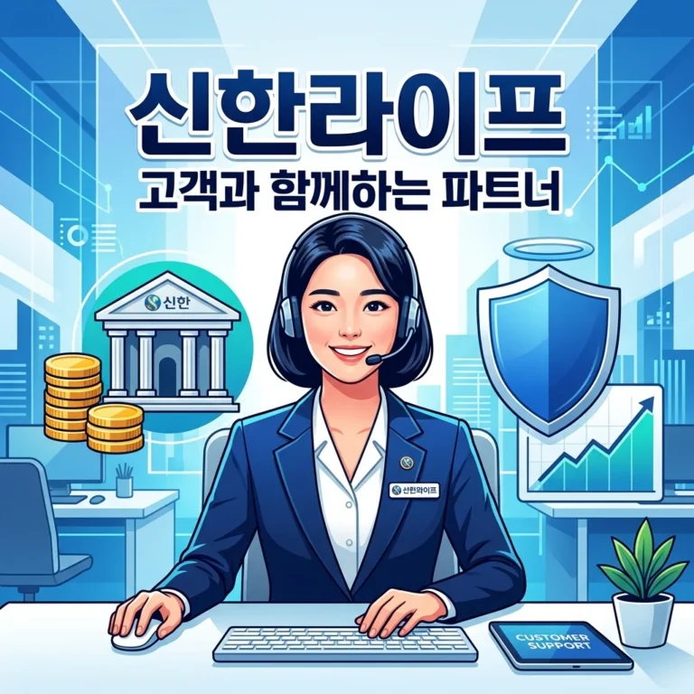 신한라이프 고객센터 전화번호 및 빠르게 상담원 연결하는 방법