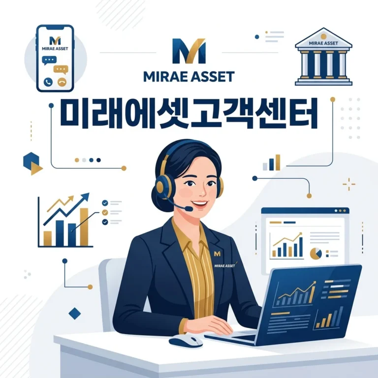 미래에셋증권 고객센터 전화번호 및 상담원 연결 꿀팁 (2026)