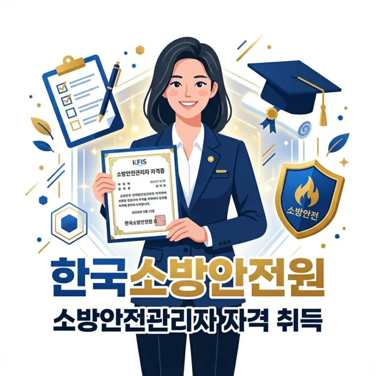 한국소방안전원 홈페이지 교육 신청부터 자격증 발급까지 완벽 정리
