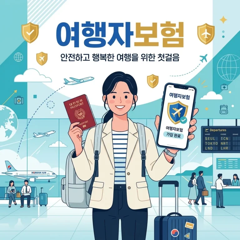 여행자보험 필수 가입 이유와 저렴하게 가입하는 꿀팁 완벽 정리