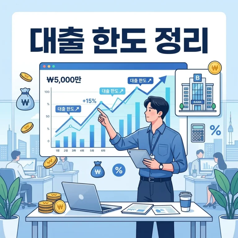 대출 한도와 금리 조건 총정리: DSR 규제부터 후순위 대출까지