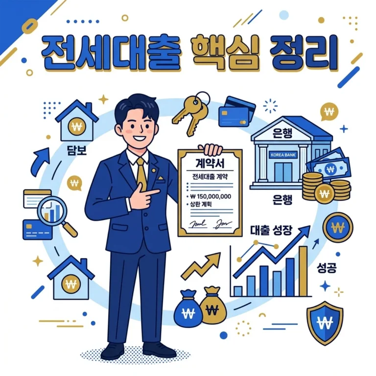 전세대출 금리 한도 조건 및 신청 자격 총정리 가이드