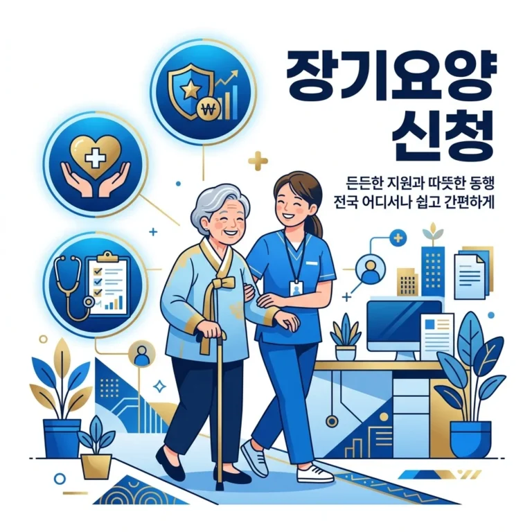노인장기요양보험 신청방법 및 등급판정 기준 총정리