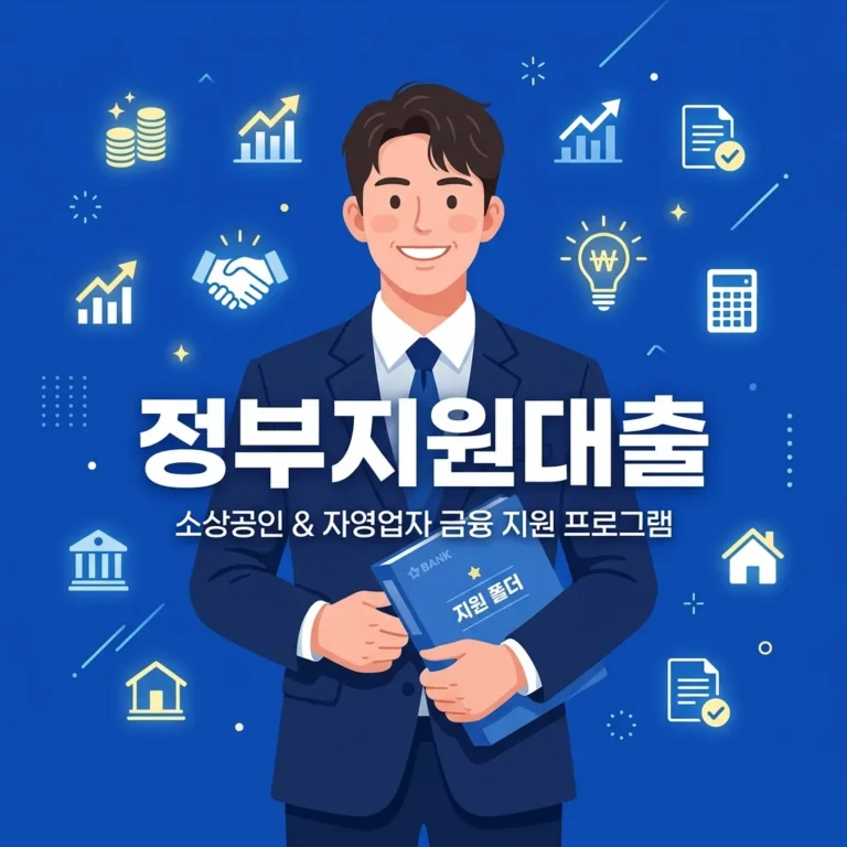 정부지원대출 조건 및 신청방법 2026년 최신 가이드