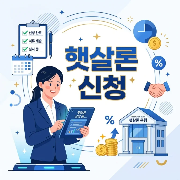햇살론서민대출 자격조건 및 신청방법 완벽 가이드