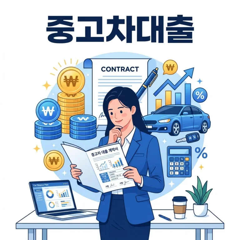 중고차대출 승인 조건 및 부결 이유 해결 가이드