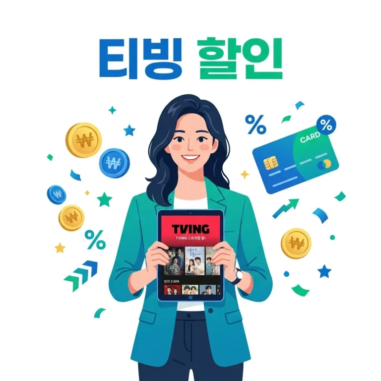 티빙할인 알뜰하게 받는 법과 요금제별 가격 비교 꿀팁