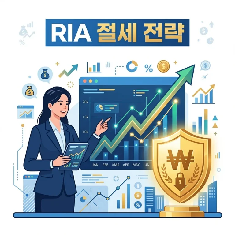 RIA 계좌 해외주식 양도소득세 혜택과 주요 변경 사항 정리