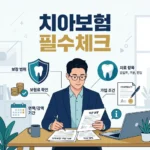 치아보험면책기간 핵심 정리, 가입 전 필수 체크리스트