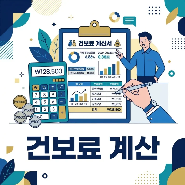 건강보험료계산기 활용하여 지역가입자 보험료 정확하게 조회하기