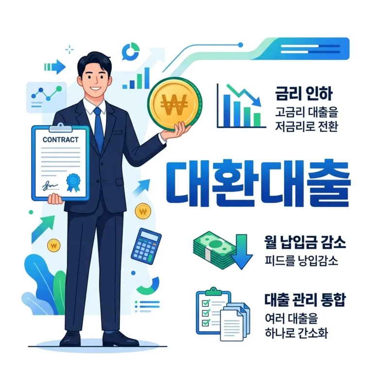 정부지원대환대출 자격 및 신청방법 완벽 정리