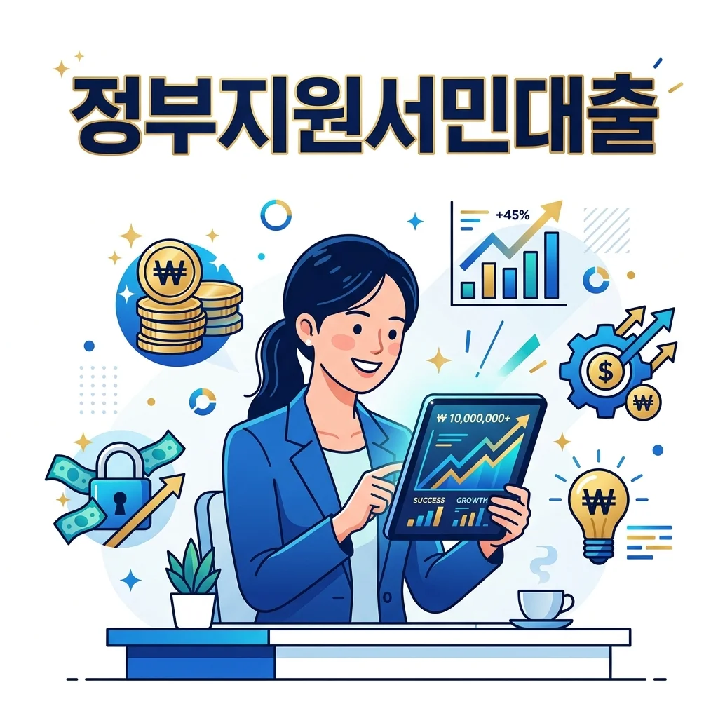 정부지원서민대출 종류 및 신청 조건 총정리