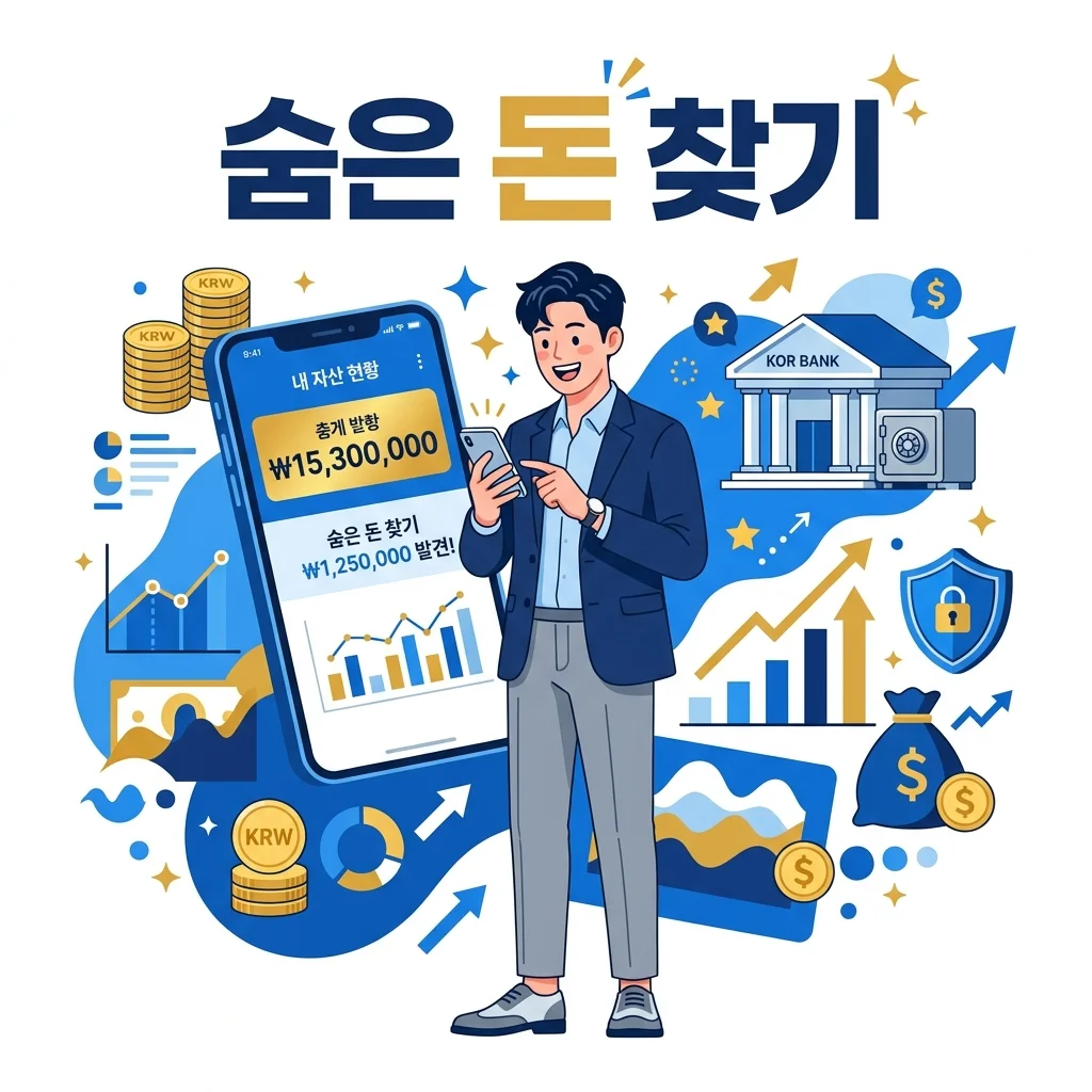 휴면계좌 조회하고 숨은 돈 찾는 방법 - 간편하게 환급받기