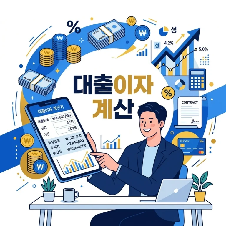 은행대출이자계산기 활용법과 상환 방식별 이자 비교 가이드