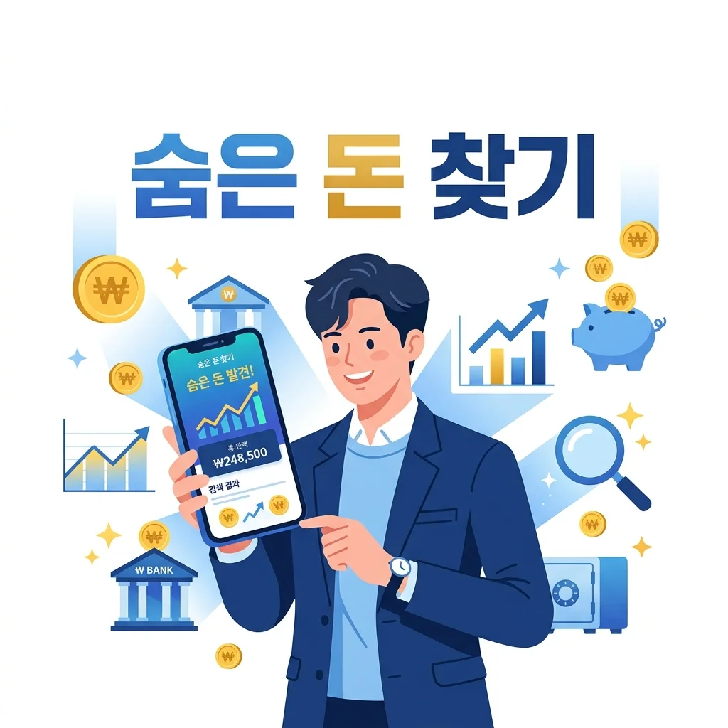 숨은내돈찾기 방법, 2026년 최신 금융자산 조회 서비스 활용하기