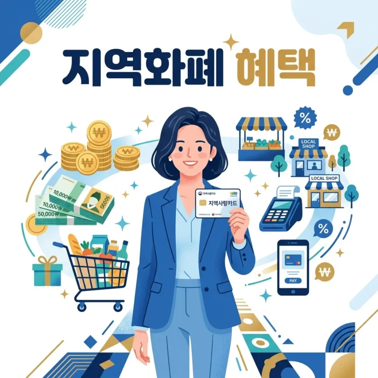 지역화폐 사용법과 혜택, 신청부터 소득공제까지 완벽 정리