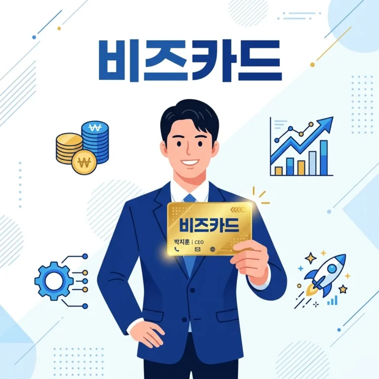 비즈플러스카드 발급 신청 및 혜택 완벽 정리 (2026 가이드)