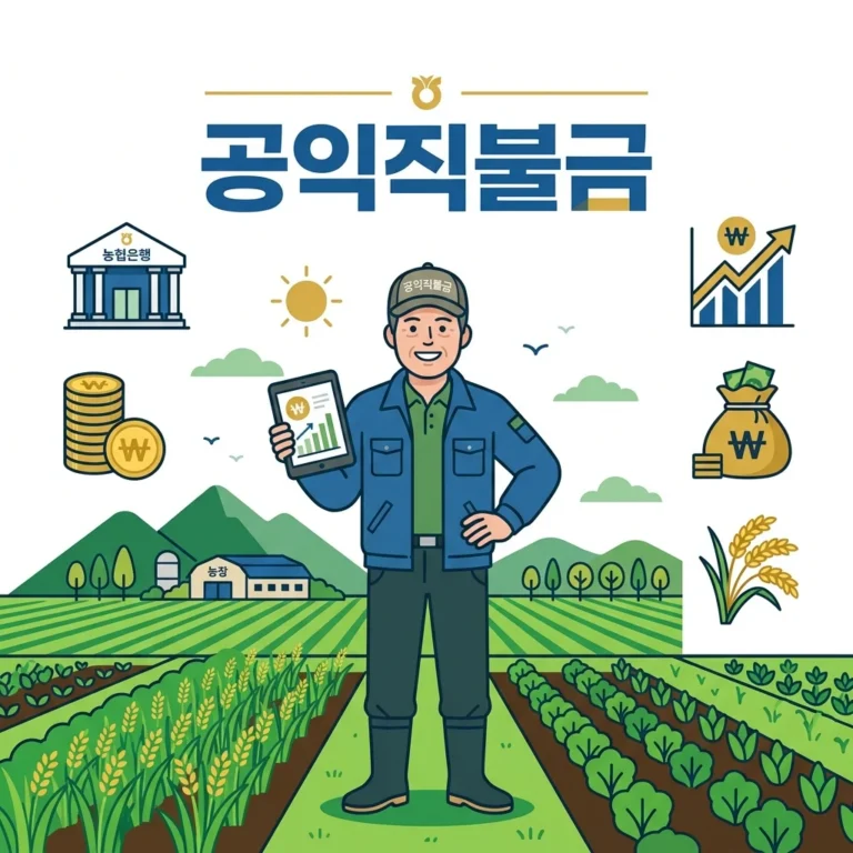 공익직불금 신청 방법과 자격 조건, 2026년 최신 가이드