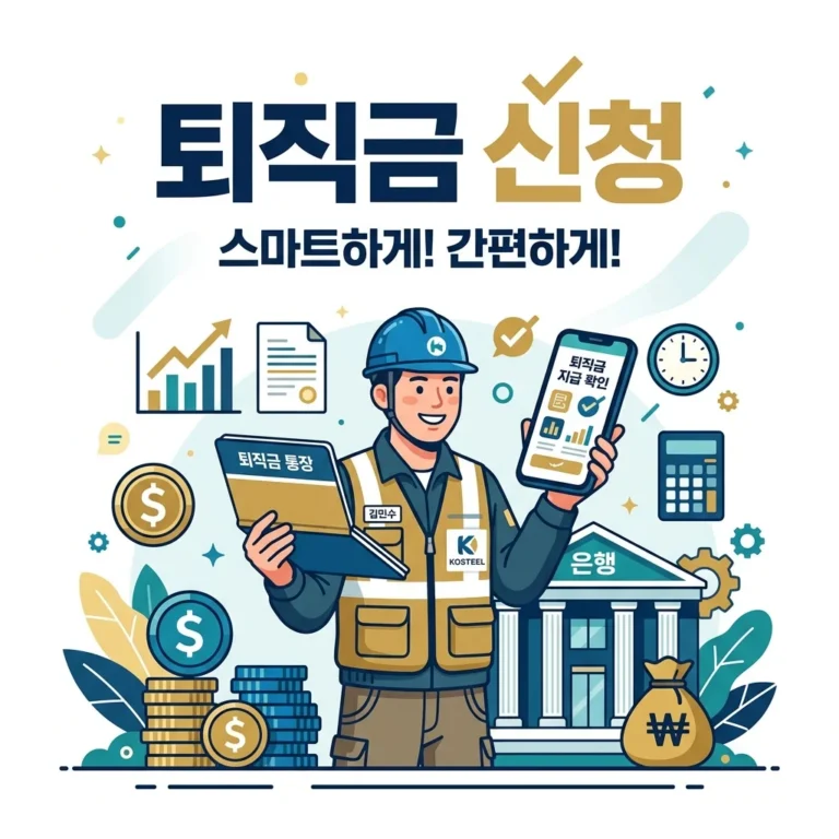 건설근로자공제회 퇴직금 신청 방법 및 자격 조건 완벽 정리