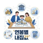 연봉별 적정 집값 및 대출 영끌 가이드: 나에게 맞는 내 집 마련 전략